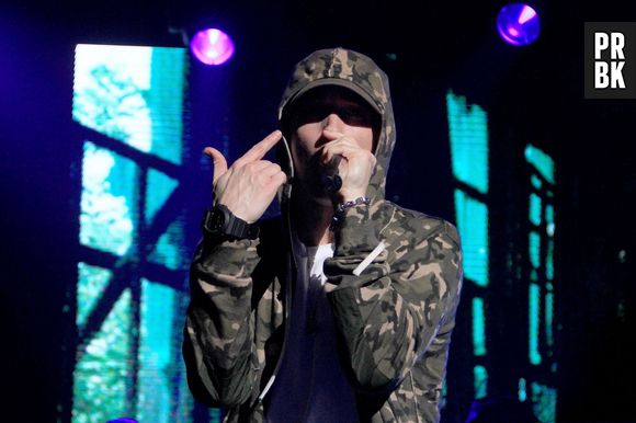 Eminem en concert le 7 août dernier à New York