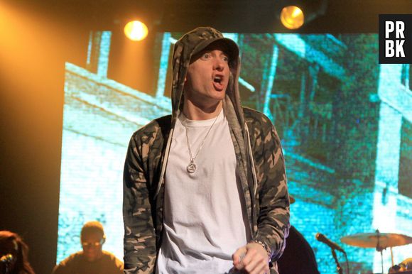 Eminem en concert le 7 août dernier à New York