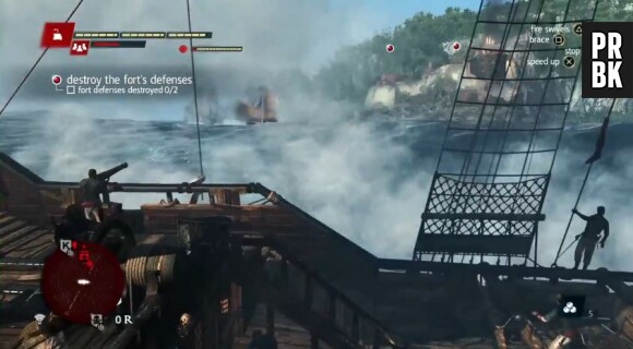 Assassin's Creed 4 Black Flag : les batailles navales seront nombreuses