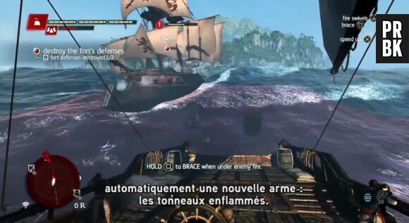 Assassin's Creed 4 Black Flag : les affrontements en pleine mer seront légions