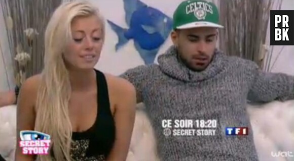 Secret Story 7 : Vincent et Stéphanie échangent leur premier baiser