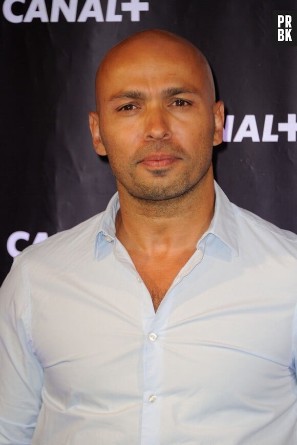 Eric Judor le 28 août 2013 au centre culturel Electric à Paris à l'occasion de la rentrée de Canal+