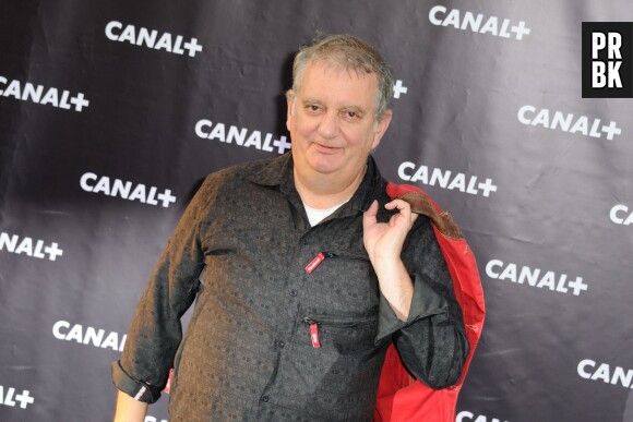 Jules Edouard Moustic le 28 août 2013 au centre culturel Electric à Paris à l'occasion de la rentrée de Canal+