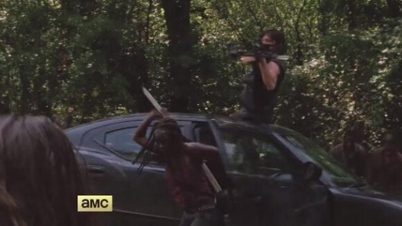 The Walking Dead saison 4 : Michonne et Daryl face aux zombies dans deux teasers