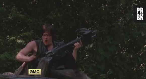 The Walking Dead saison 4 : Daryl passe à l'offensive face aux zombies