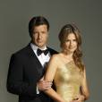 Castle saison 6 : Nathan Fillion et Stana Katic ambiance Feux de l'Amour sur une photo promotionnelle
