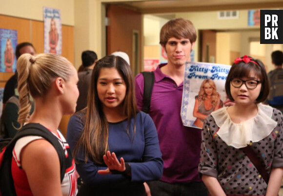 Glee saison 5, épisode 2 : Jenna Ushkowitz, Blake Jenner et Becca Tobin