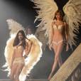 Victoria's Secret : shooting nocturne à Paris, le 18 septembre 2013