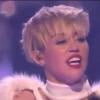 Miley Cyrus : en larmes sur scène à l'iHeart Radio Music Festival samedi 21 septembre