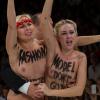 Les Femen ont perturbé la défilé Nina Ricci lors de la Fashion Week de Paris 2013