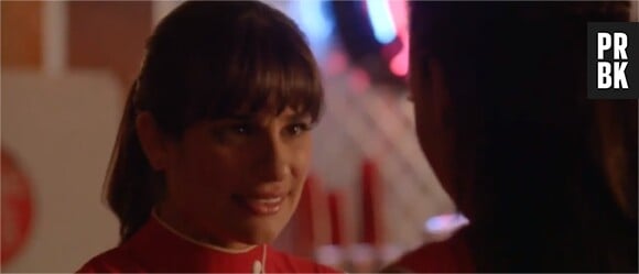 Glee saison 5, épisode 2 : Lea Michele sur une photo