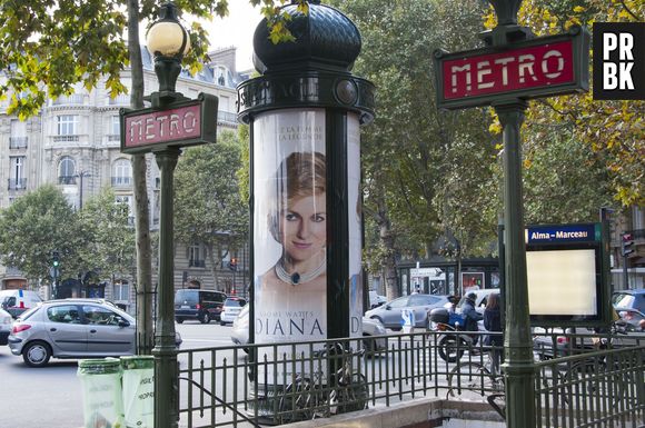 Diana : affiche polémique près du Pont de l'Alma