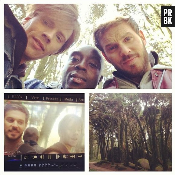 M. Pokora le 22 avril 2013 au Portugal pour le tournage du clip de Robin des Bois