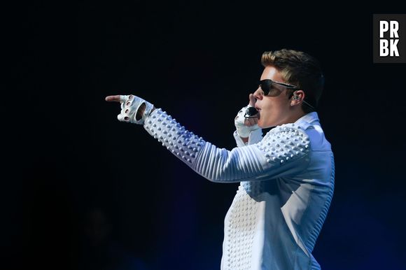 Justin Bieber, en concert à Shangaï en Chine pour le Believe Tour, le samedi 5 octobre 2013