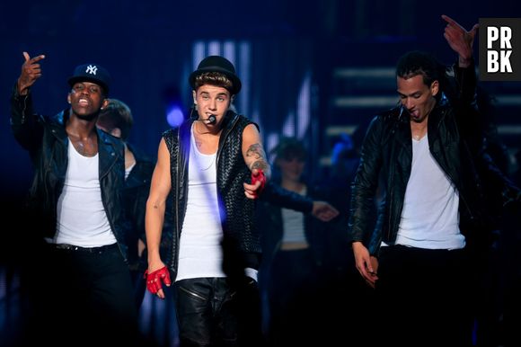 Justin Bieber, en concert à Shangaï en Chine pour le Believe Tour, le samedi 5 octobre 2013