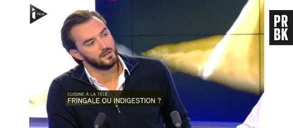 Cyril Lignac pense qu'il y a trop d'émissions culinaires à la télévision.