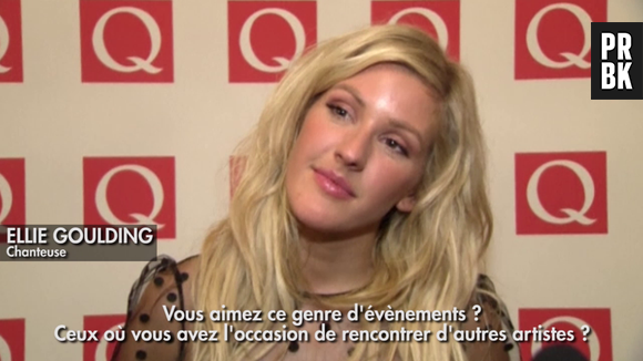 Ellie Goulding aux Q Awards le 21 octobre 2013
