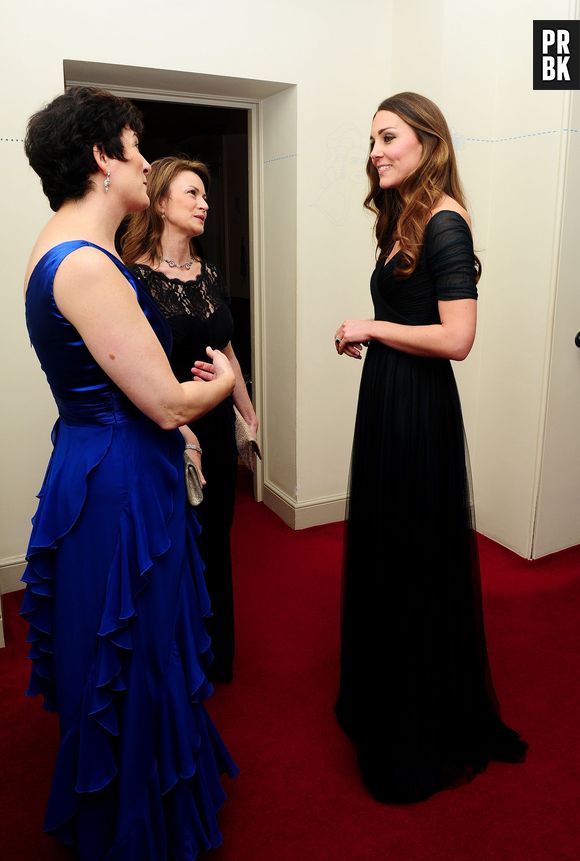 Kate Middleton en mode gala, le 24 octobre 2013 à Londres