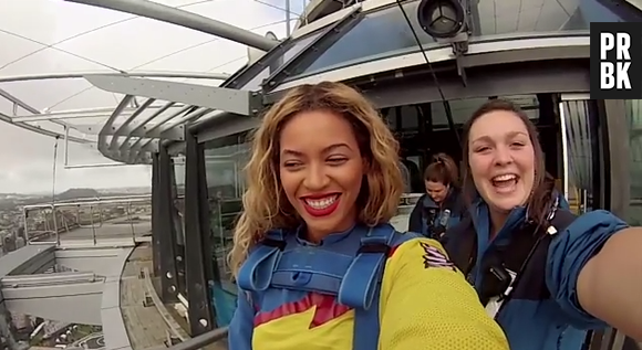 Beyoncé s'envoie en l'air en Nouvelle-Zélande