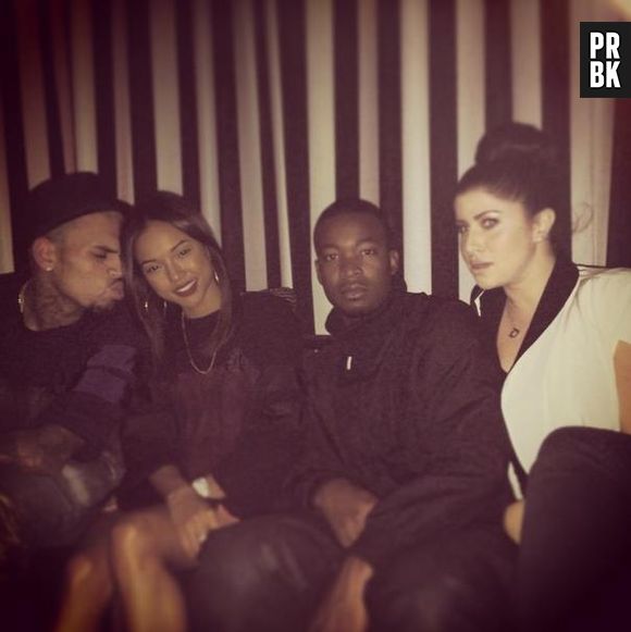 Chris Brown : bisou avec Karrueche Tran sur Instagram