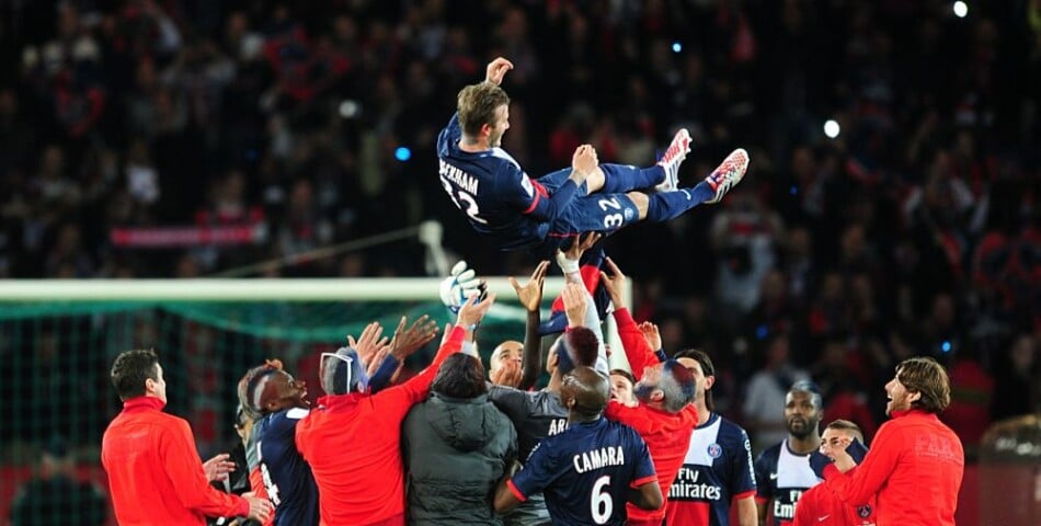 David Beckham avait pris sa retraite footballistique après une saison au PSG en 2013