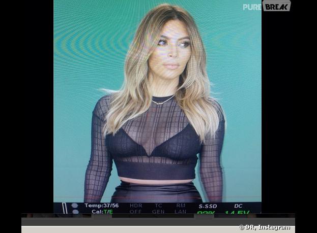 Kim Kardashian s'exhibe sur Instagram