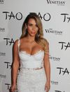 Kim Kardashian à Las Vegas pour le concert de Kanye West et pour fêter son anniversaire