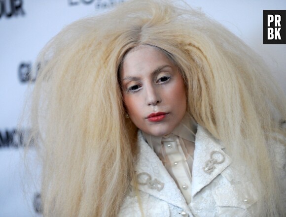 Lady Gaga lors des Glamour Awards à New York le 12 novembre 2013 pour évoquer ses principes