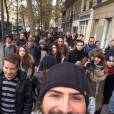 Maxime Musqua : les internautes ont pu suivre via Twitter la Marche du chroniqueur du Petit Journal pendant dix jours