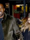 Kim Kardashian et Kanye West à New York le 26 novembre 2013