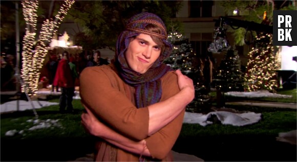 Glee saison 5, épisode 8 : Blake Jenner dans une vidéo des coulisses