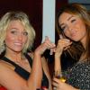 Nabilla Benattia et Caroline Receveur fofolles à une soirée organisée par Renault, au Naoura Barriere à Marrakech, le 6 décembre 2013