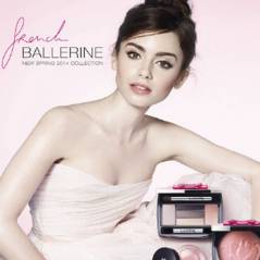 Lily Collins : ballerine au naturel pour Lancôme