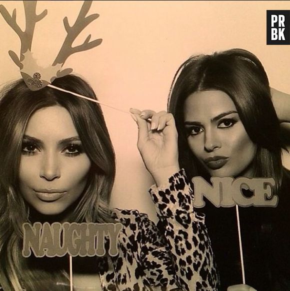 Les soeurs Kardashian, sexy pour leur soirée "naughty or nice" de Noël 2013
