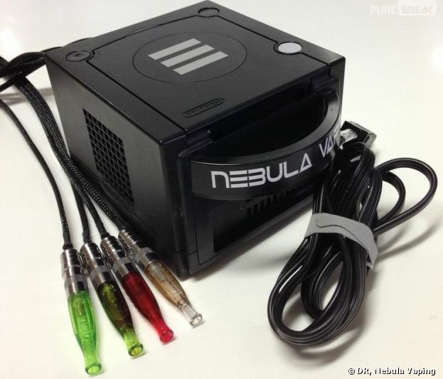 Le Narguilé des geeks : une GameCube transformée en cigarette électronique