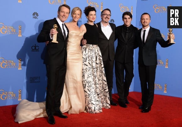 Breaking Bad gagnant du prix de meilleure série dramatique aux Golden Globes comme aux SAG Awards 2014