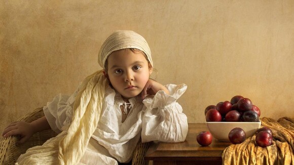 [PHOTOS] Il photographie sa fille à la manière des toiles de grands maîtres