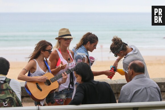 Les Anges de la télé-réalité 6 : les candidats en plein tournage à Sydney, le 20 janvier 2014