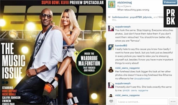 Nicki Minaj : son coup de gueule après avoir été retouchée en Une de ESPN