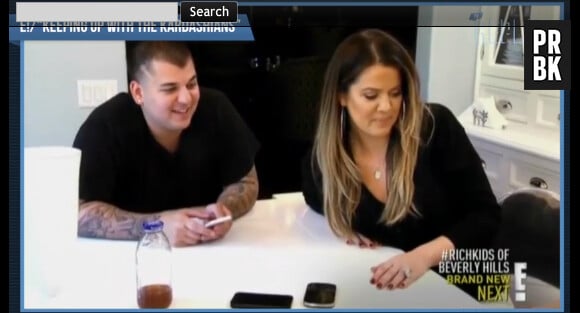 Khloe et Rob Kardashian surpris par Kim
