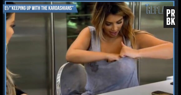 Kim Kardashian montre tout dans L'incroyable famille Kardashian