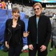 Jennifer Garner et Denis Leary au Super Bowl 2014