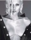 Miley Cyrus dévoile son téton dans W Magazine, le 3 février 2014 sur Instagram