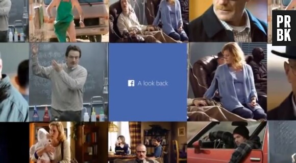 Breaking Bad : Walter White a droit lui aussi à son "look back" Facebook