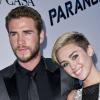 Miley Cyrus et Liam Hemsworth à l'avant-première de Paranoia, le 8 août 2013 à Los Angeles