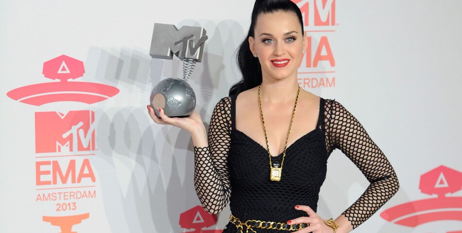 Katy Perry en mode résille aux MTV EMA 2013 à Amsterdam
