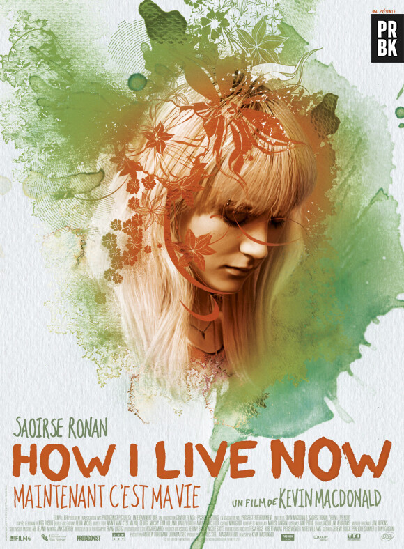 How I Live Now (Maintenant, c'est ma vie) : affiche avec Saoirse Ronan