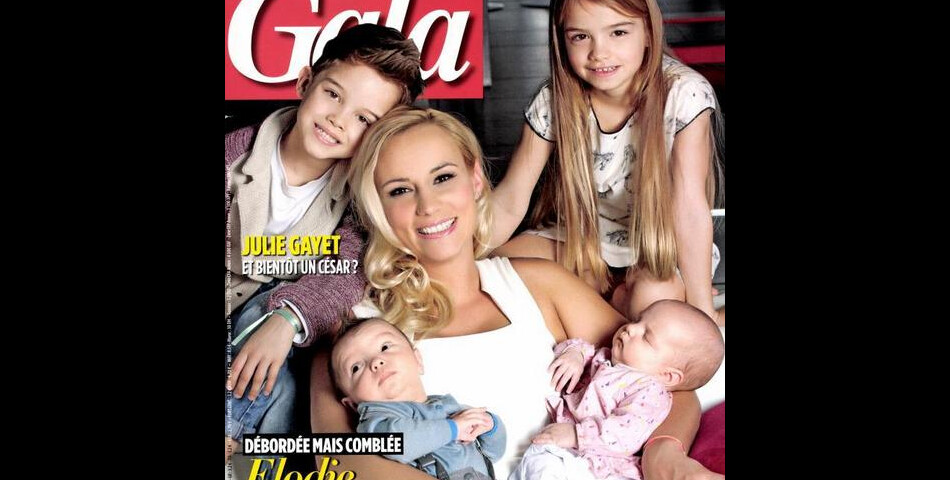 Elodie Gossuin : maman heureuse en Une du magazine Gala avec ses enfants