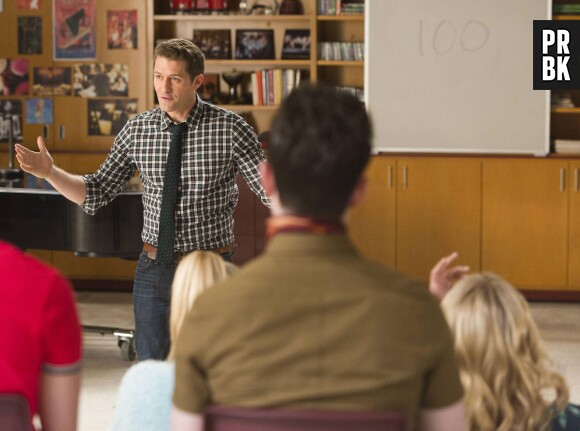 Glee saison 5, épisode 12 : Matthew Morrison dans l'épisode 100