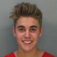 Justin Bieber : mugshot boutonneux après son arrestation à Miami, le 23 janvier 2014